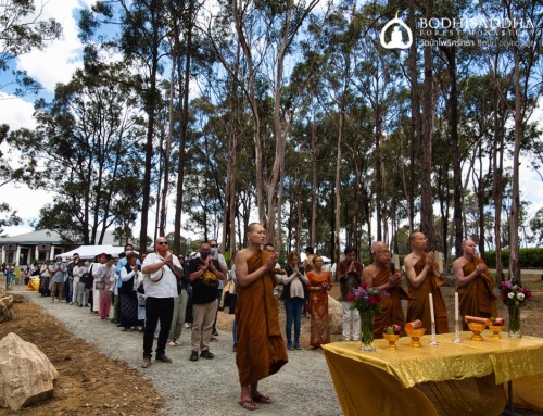 Photos from the Robe Offering Ceremony on 31st October 2021